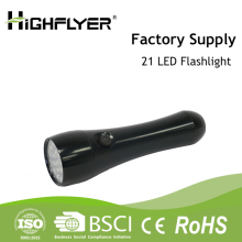 Highflyer 21 led blue aluminum alloy 3*AAA batteries led flashlight