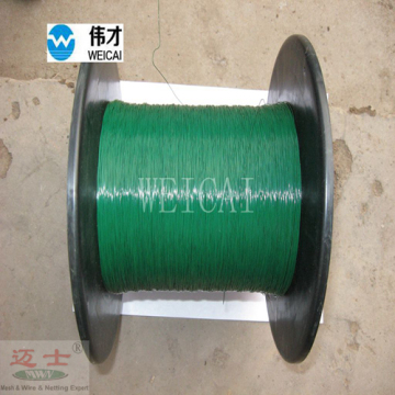 Green florist wire for gift bundling