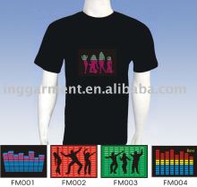EL Sound activated Shirt