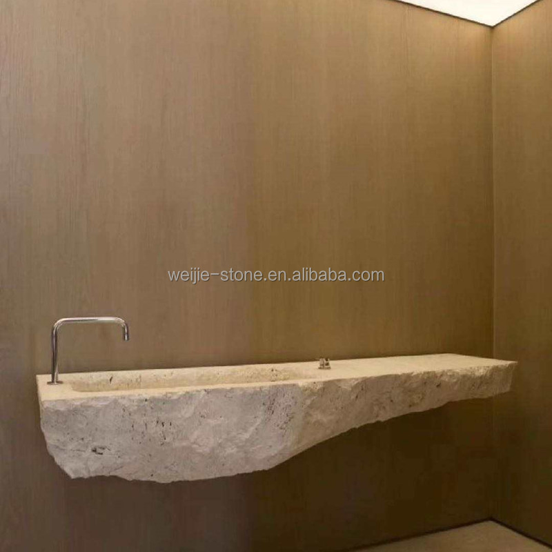 Customizable Modern Marble Design Solid Surface Bathroom Wash Basin Wholesale Price White Grey Wall Hung Sink for Hand Washing