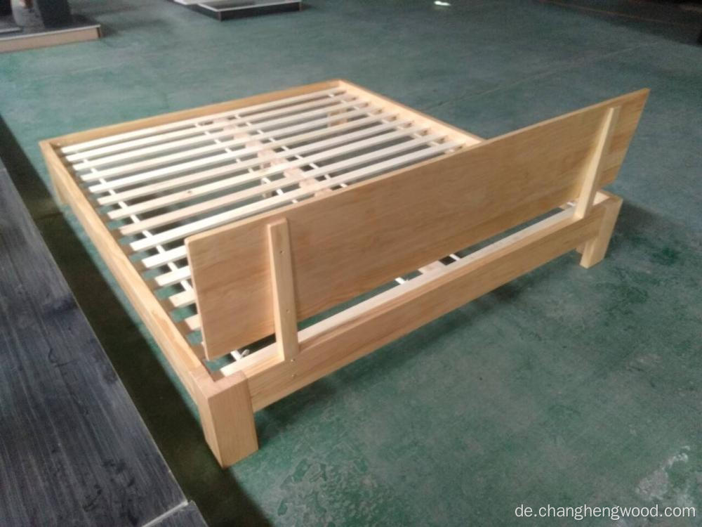 Moderner starker und heißer Verkauf Massives Holzkiefer Doppelbett