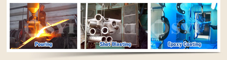 Customized aluminum die casting machines parts