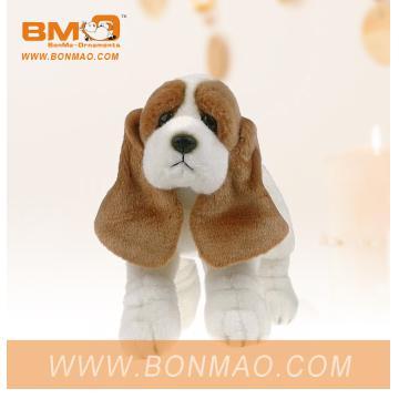 Basset hound dog plush toy