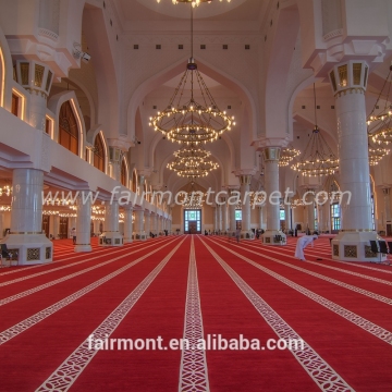 Carpet For Mosque, Axminster Soft Carpet Yarn