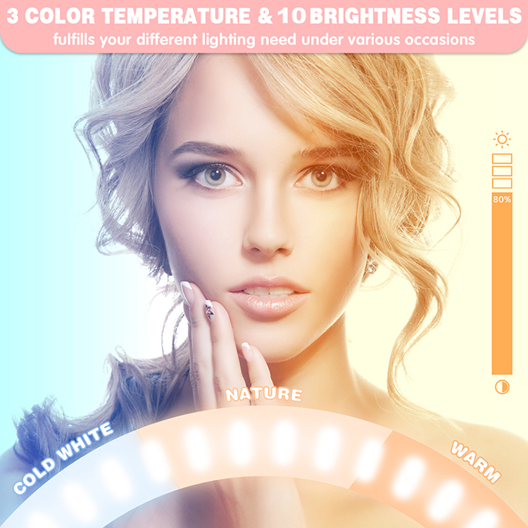 color temperature and bringhtness levels