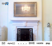 42 inch Good quality anti-fog and waterproof bathroom magic mirror tv for hotel