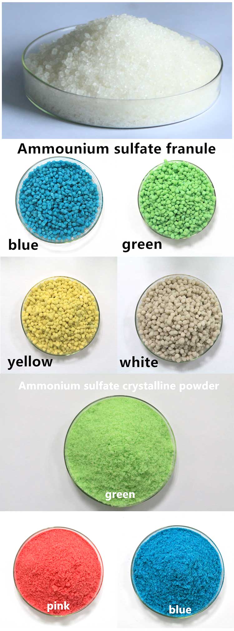 top exporter and distributor Ammonium sulphate granular with competitive price
