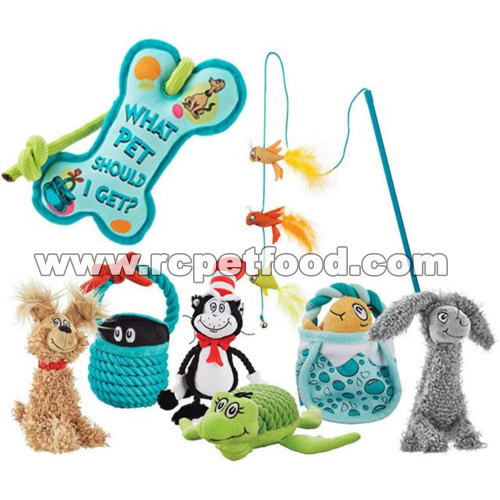 Couple Funny Dog Toys Play
