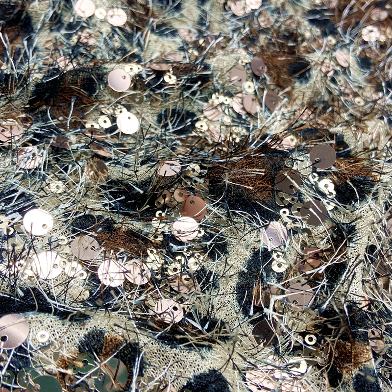 Sequin Embroidery Fabric