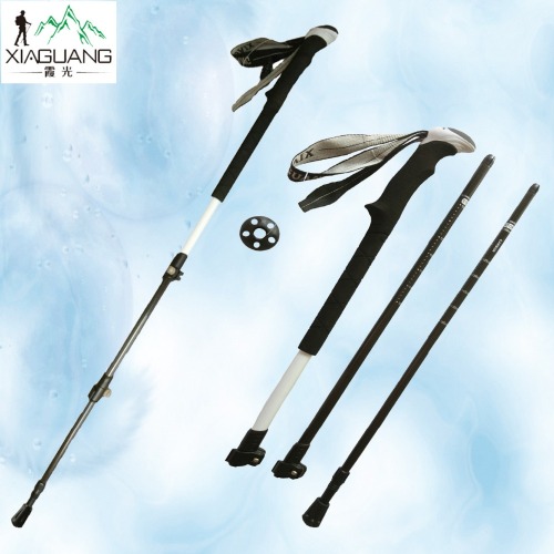 Carbon Fiber nordic walking stick,Folding trekking stick,telescopic trekking poles