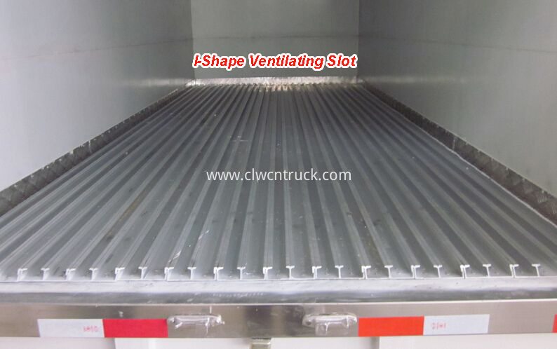 I-shape Ventilating Slot for refrigerated truck