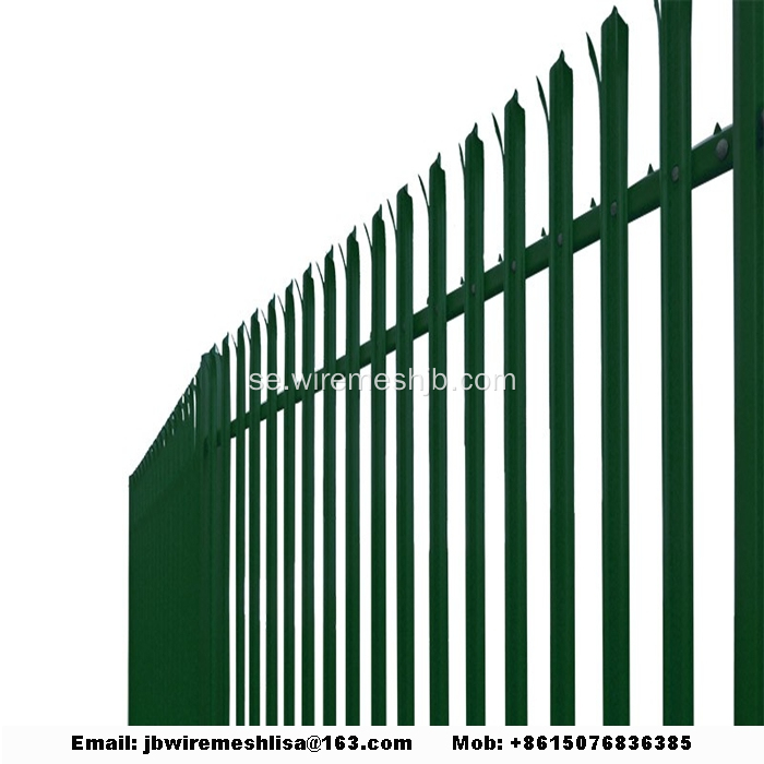 Powder Coated Steel Palisade Fence