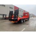 Faw 30 ton truk tempat tidur datar untuk excavator