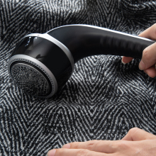 Lint remover rechargeable fuzz shaver electric