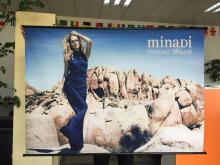 Wall Scroll Hanging Banner For Products Promotion