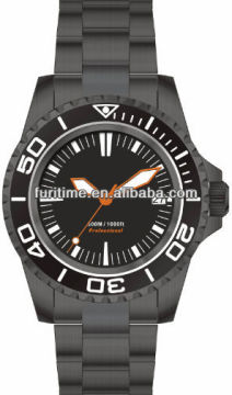 2013 brand diving watch 30ATM diving watch stainless steel back watch