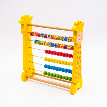 2024 Top Trending Kids Learning Toys: Wooden Math Operation Number Bead DIY Puzzles