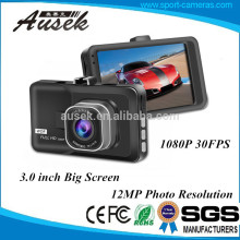2017 New design 3.0 Inch hidden camera in car mirror with G-Sensor ,Montion Detectioncar car dashboard camera for car recorder
