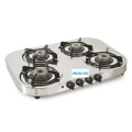 4 quemadores SS Gas Stove Auto Ignition