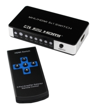 China Universal remote control Switch 5 x 1