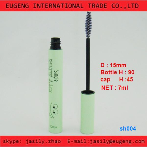 aluminum green tube mascara