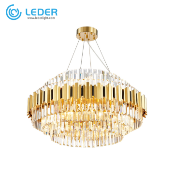 LEDER Cristal Laiton Lustre Luminaires