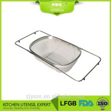 Popular kitchen fruit stainless steel colander