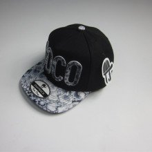 Ny stil 3D Broderi Hip Hop Snapback Cap