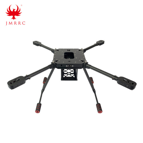 Kit bingkai quadcopter 650mm dengan gentian karbon gear pendaratan