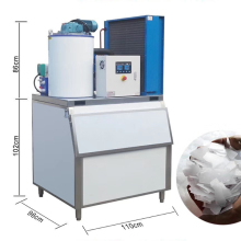 Factory Direct 1 Ton Sea Water Flake Ice Machine - Evaporator Flake Ice Machine
