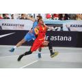 ENLIO FIBA3X3 zugelassener Basketballplatzfliesen 3x3 Basketballboden