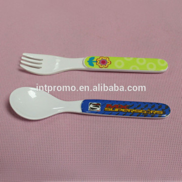 melamine fork and spoon