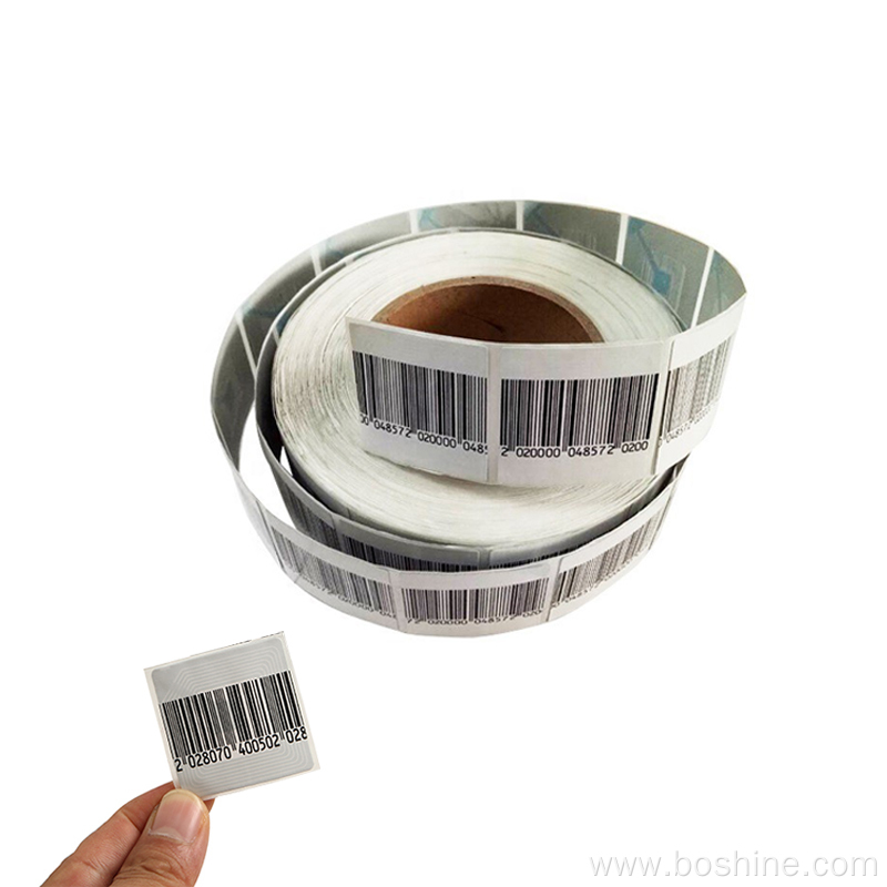 EAS Supermarket anti-theft bar code label