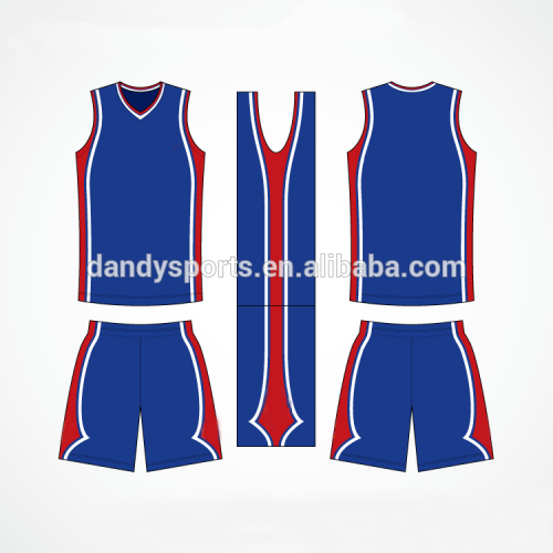 Tenue en jersey de basketball à rayures personnalisées