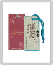 eas alarming hangtag/with soft label inside