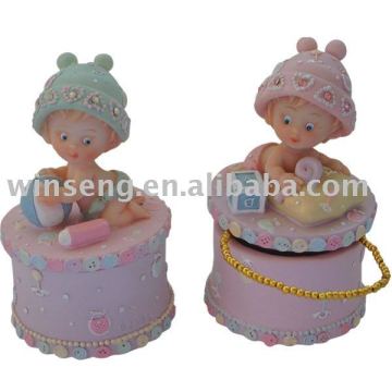 Polyresin Baby Gift Set