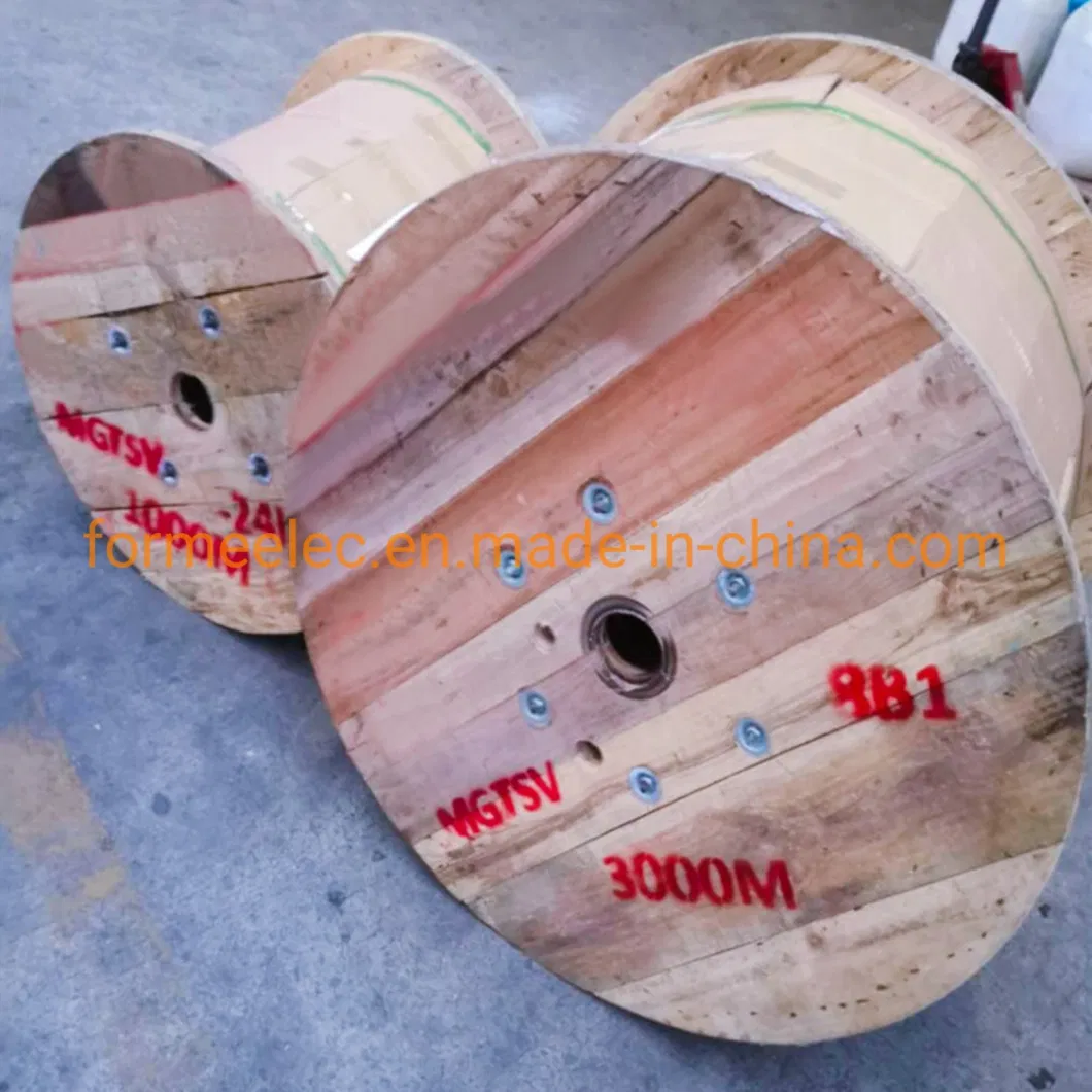 Stranded Flame Retardant Optical Cable 8 Core Mgtsv Optic Cable Fiber for Coal Mine