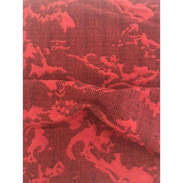 Tissu jacquard tricot poly lycra