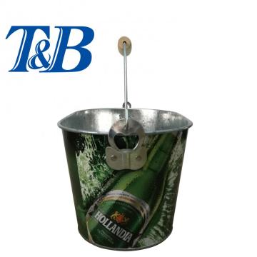 Metal cold tin pail for sale