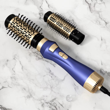 Professional Hot Air Brush Comb Styler - 2-in-1 Salon Hair Dryer and Styler