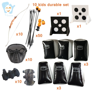Kids Durable Foam Arrow Inflatable Combat Archery Game