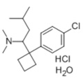 Cyclobutanemethanamine, 1- (4-chlorophényl) -N, N-diméthyl-a- (2-méthylpropyl) -, chlorhydrate, hydrate (1: 1: 1) CAS 125494-59-9