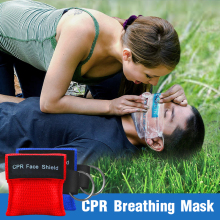 First Aid CPR  Disposable Mask with keychain