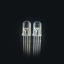 Сверхяркие прозрачные 5 мм светодиоды RGB с короткими контактами