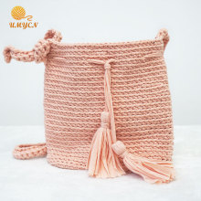 Tassel Crochet Ladies Single-Shoulder Bag