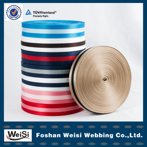 high quality custom wholesale polyester webbing 25mm