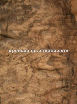 Black walnut burl veneer used for door furniture cabenit and so on
