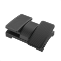 Split type ergonomic new design adjustable plastic footrest