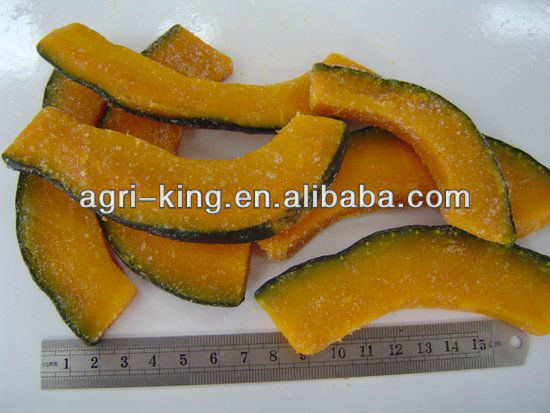 Frozen Sliced Sweet Pumpkin Vegetables Without Seeds