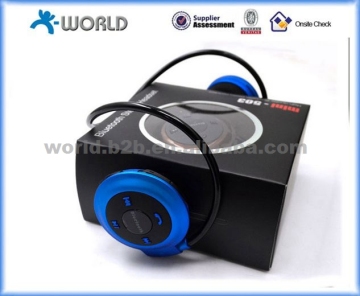 2015 new product bluetooth headset with mp3 fm radio player bluetooth v4.0 bluetooth headset